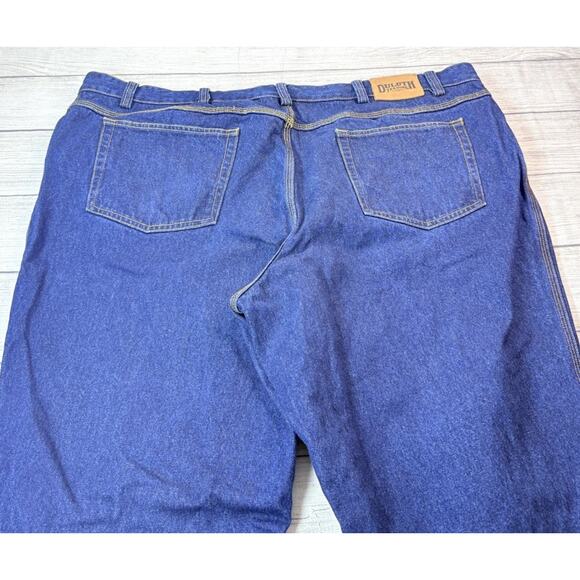 Duluth Trading Men’s Ballroom Relaxed Fit Jeans Dark Denim Size 48x32 - Picture 7 of 7